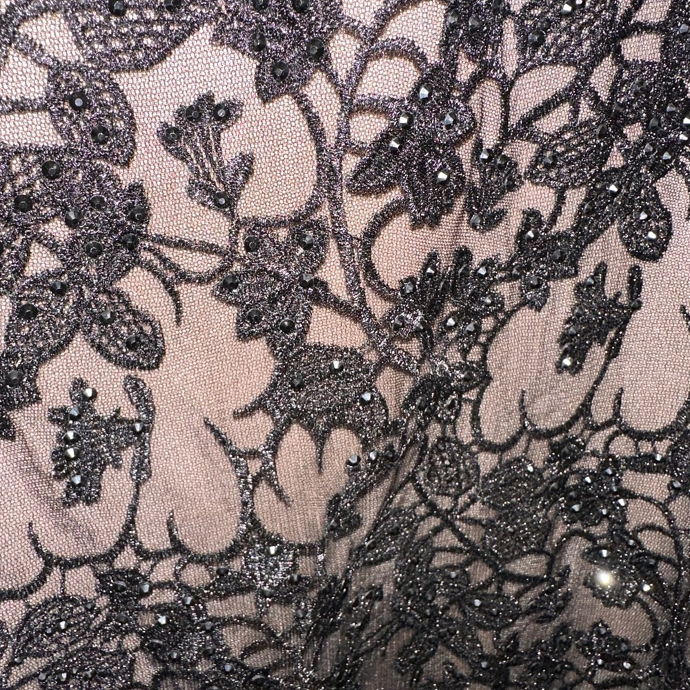 Mac Duggal 50644 Dress - Size 18 lace sexy gala prom fund raisers crystals bead - Picture 9 of 11
